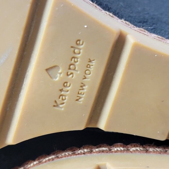 Kate Spade Stasia Black Suede Wedge Boots Size 7 – Luxe & Very Gently Used! - Picture 9 of 9